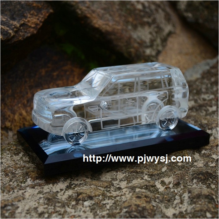 路虎水晶车模 水晶汽车模型