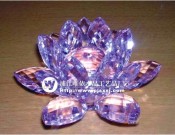 紫色水晶莲花 zy-001