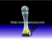 球水晶奖杯 zy-150